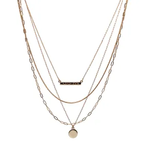 Emerson Street Florida State Gold 4-Strand Necklace