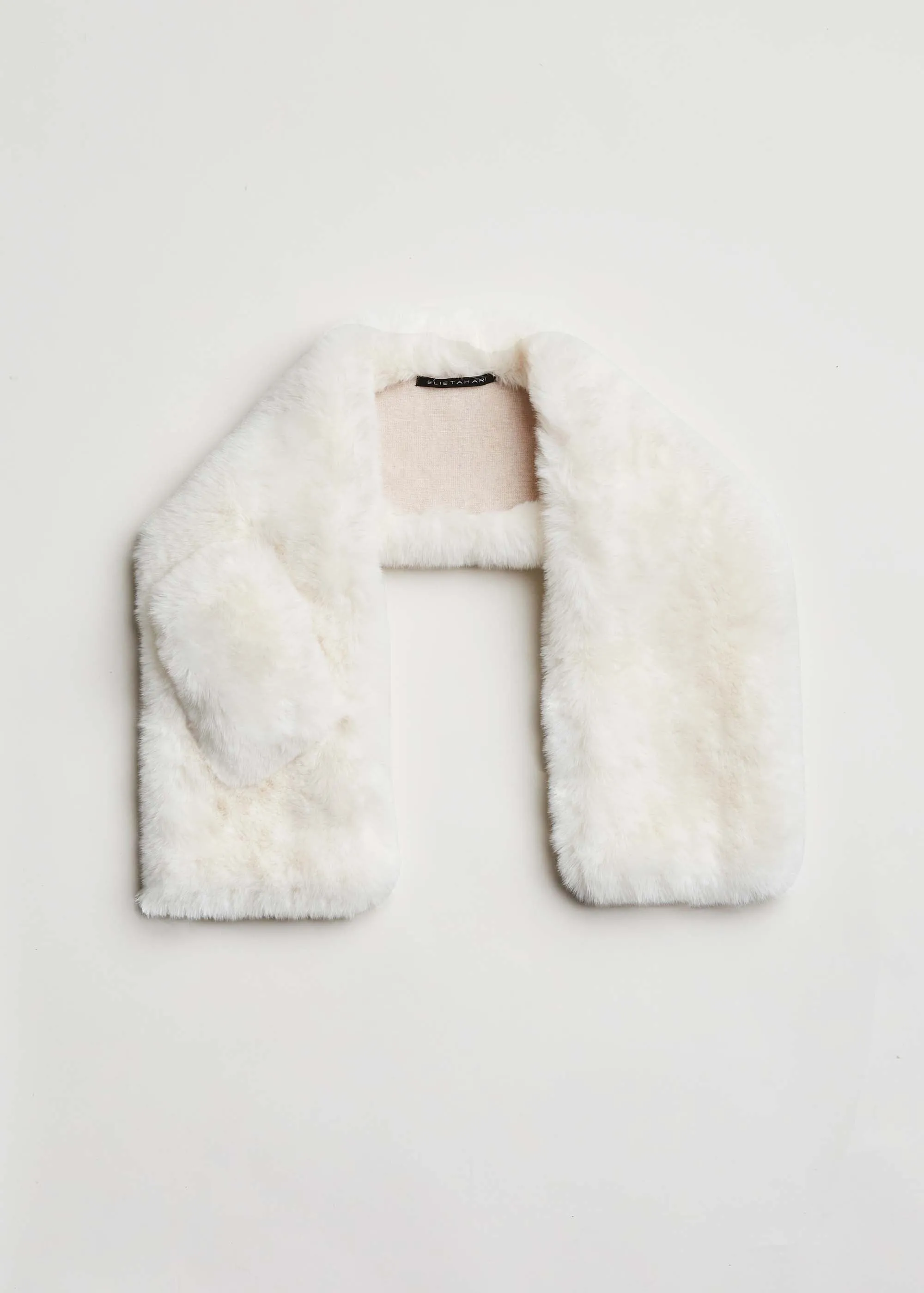 Faux Fur Pull Through Scarf