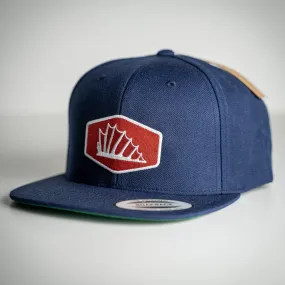 'Fin Up Shield' Snapback