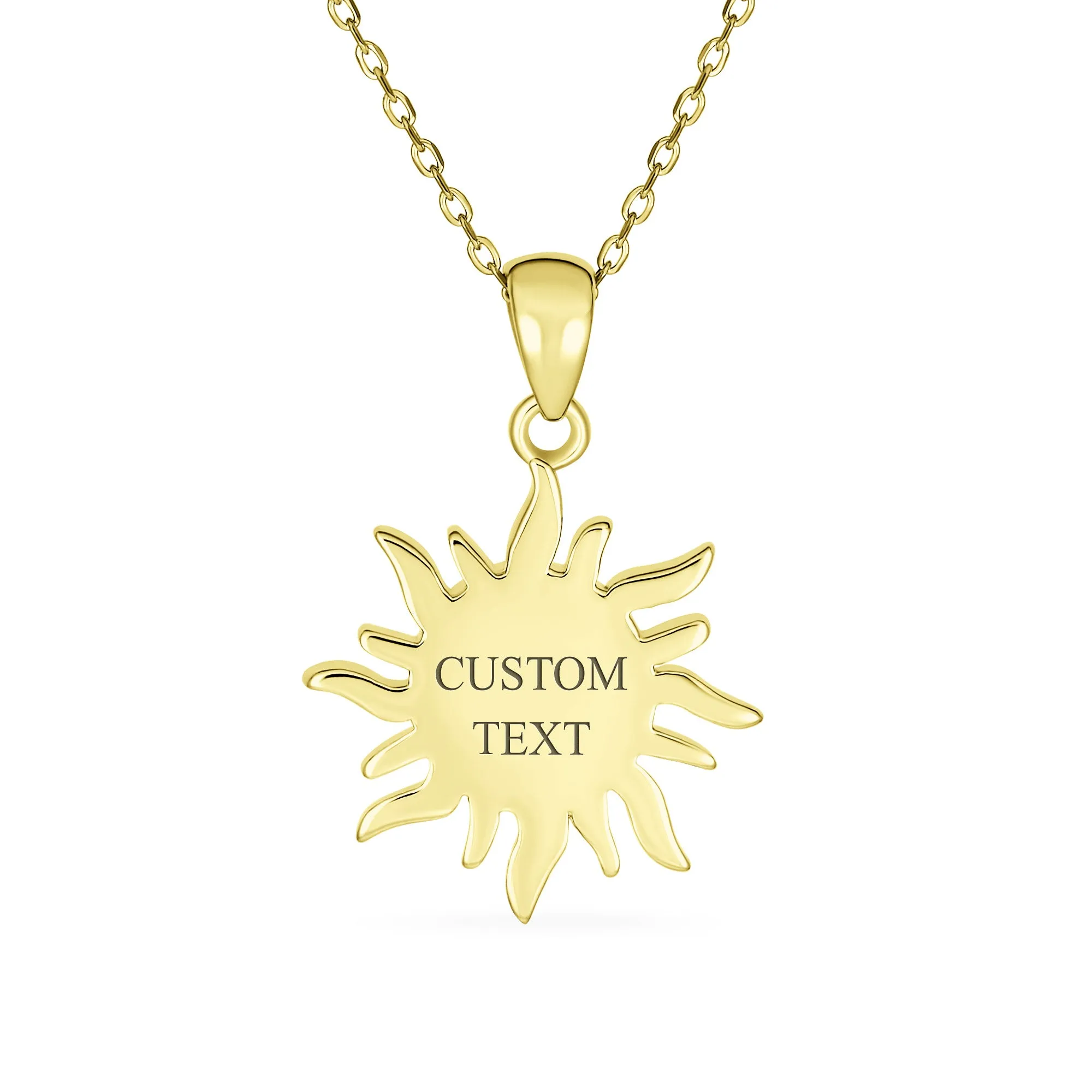 Flaming Sunshine Yellow Opal Sun Burst Necklace .925Sterling Silver