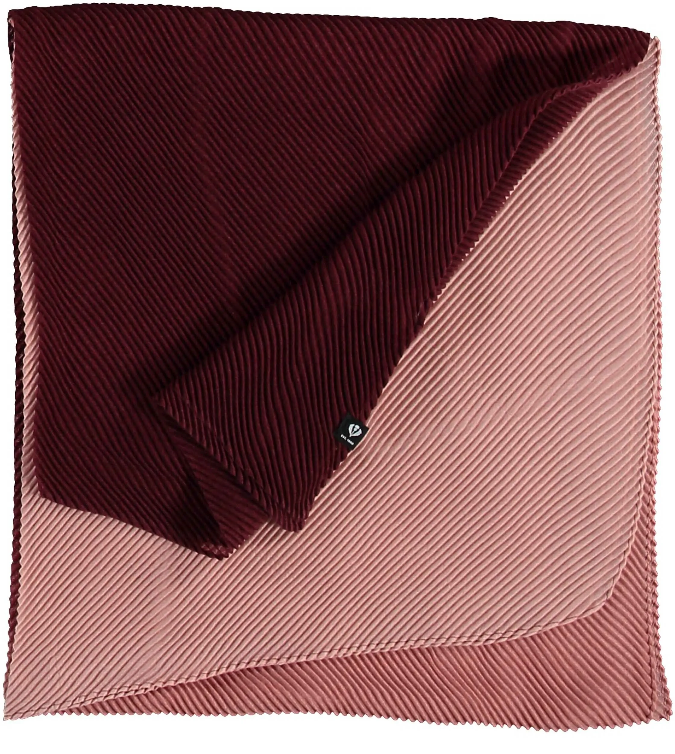 Fraas 625490 400 Rose Berry Pleated Tonal Wrap