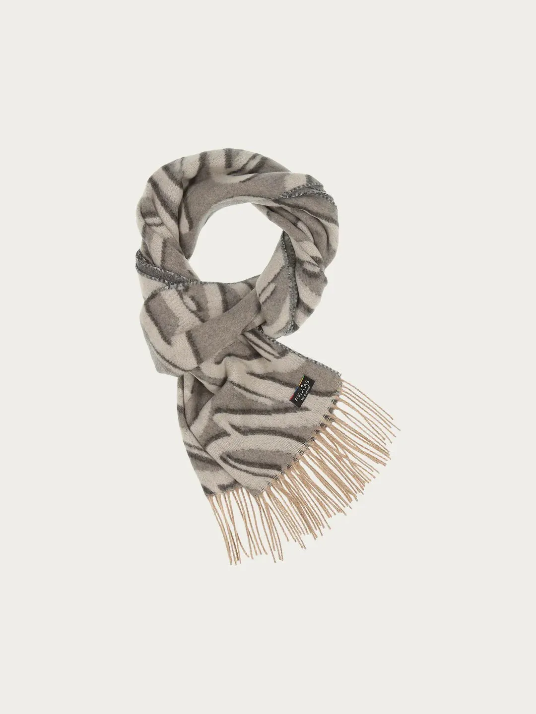 Fraas Cashmink Scarf LOVE With Heart Design