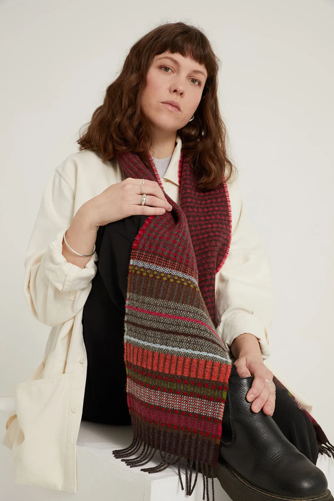 Fremont Scarf - Beetroot