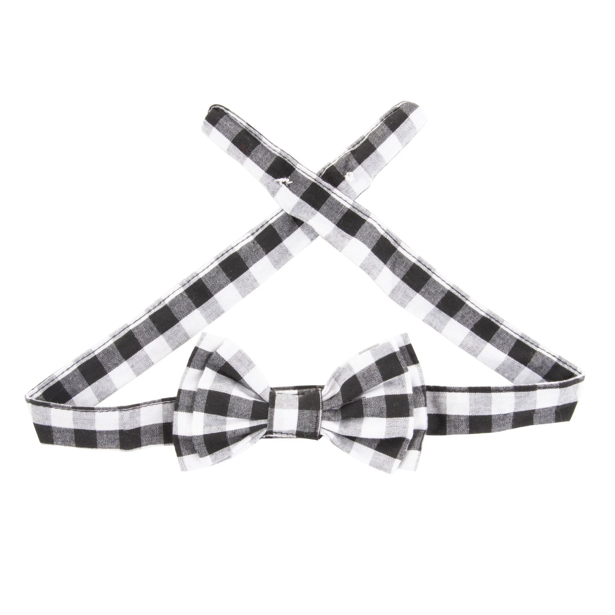 Gingham Bow Tie Sunglass Strap