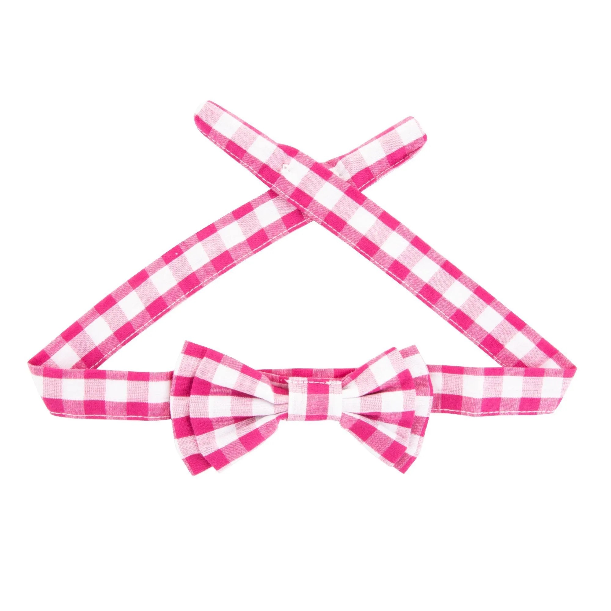 Gingham Bow Tie Sunglass Strap