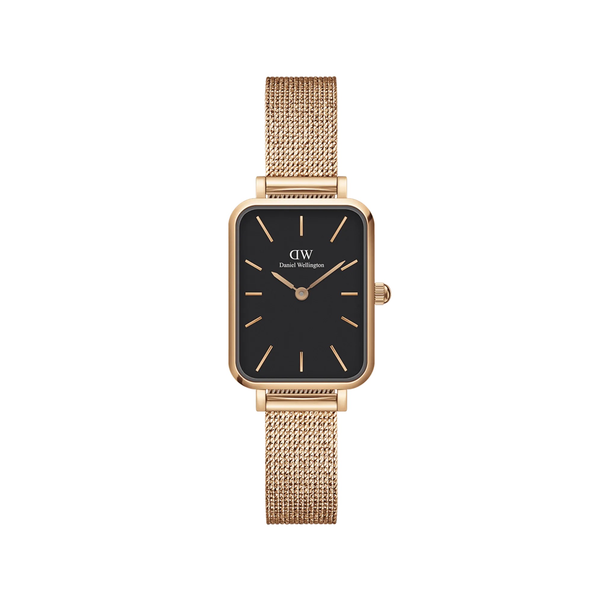 Gold Daniel Wellington Quadro Pressed Evergold Women's Watch