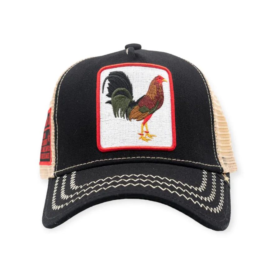 GOLD STAR HATS: Rooster Trucker Hat GS2022