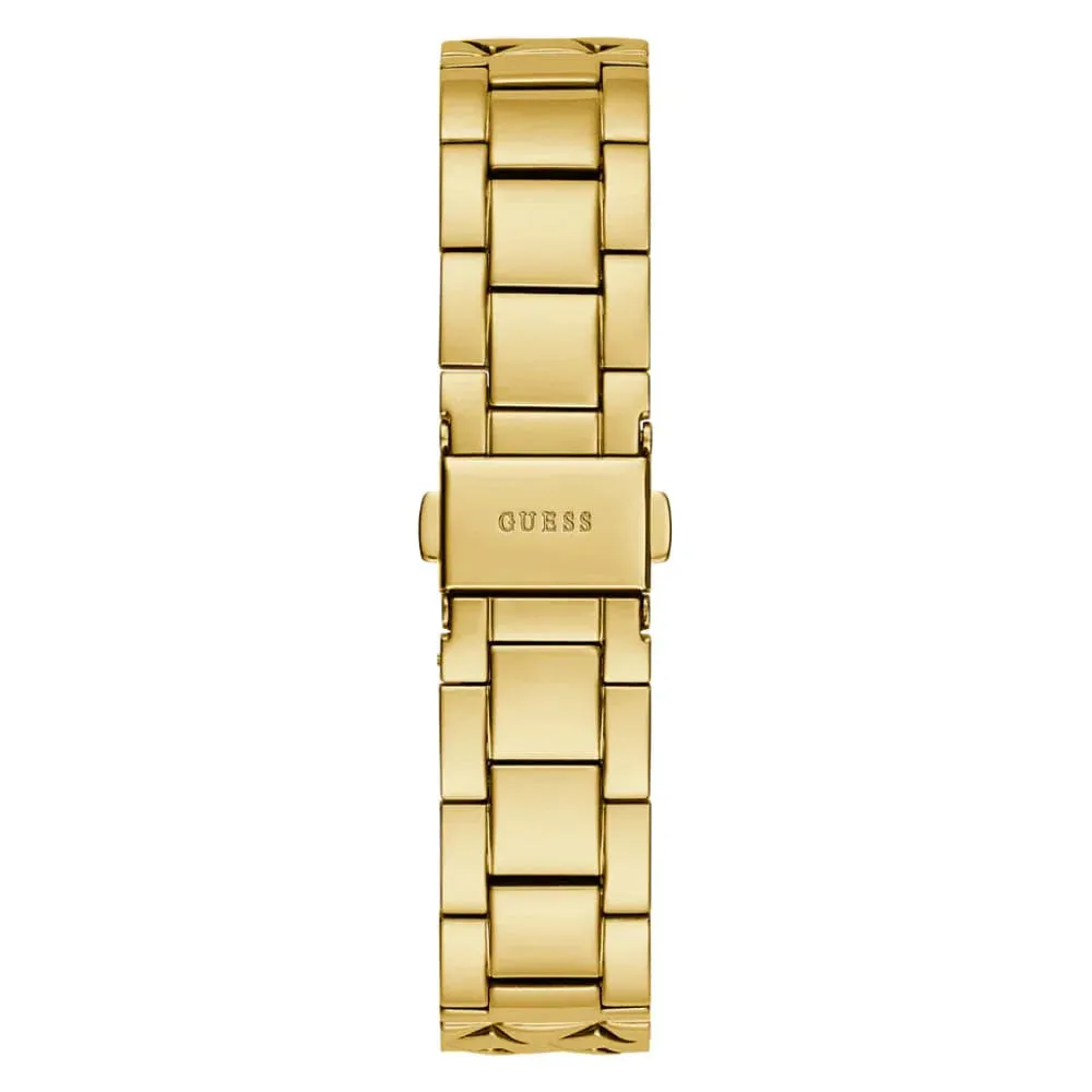 Guess Rumour Gold Tone Stainless Steel Strap Ladies Watch GW0613L2