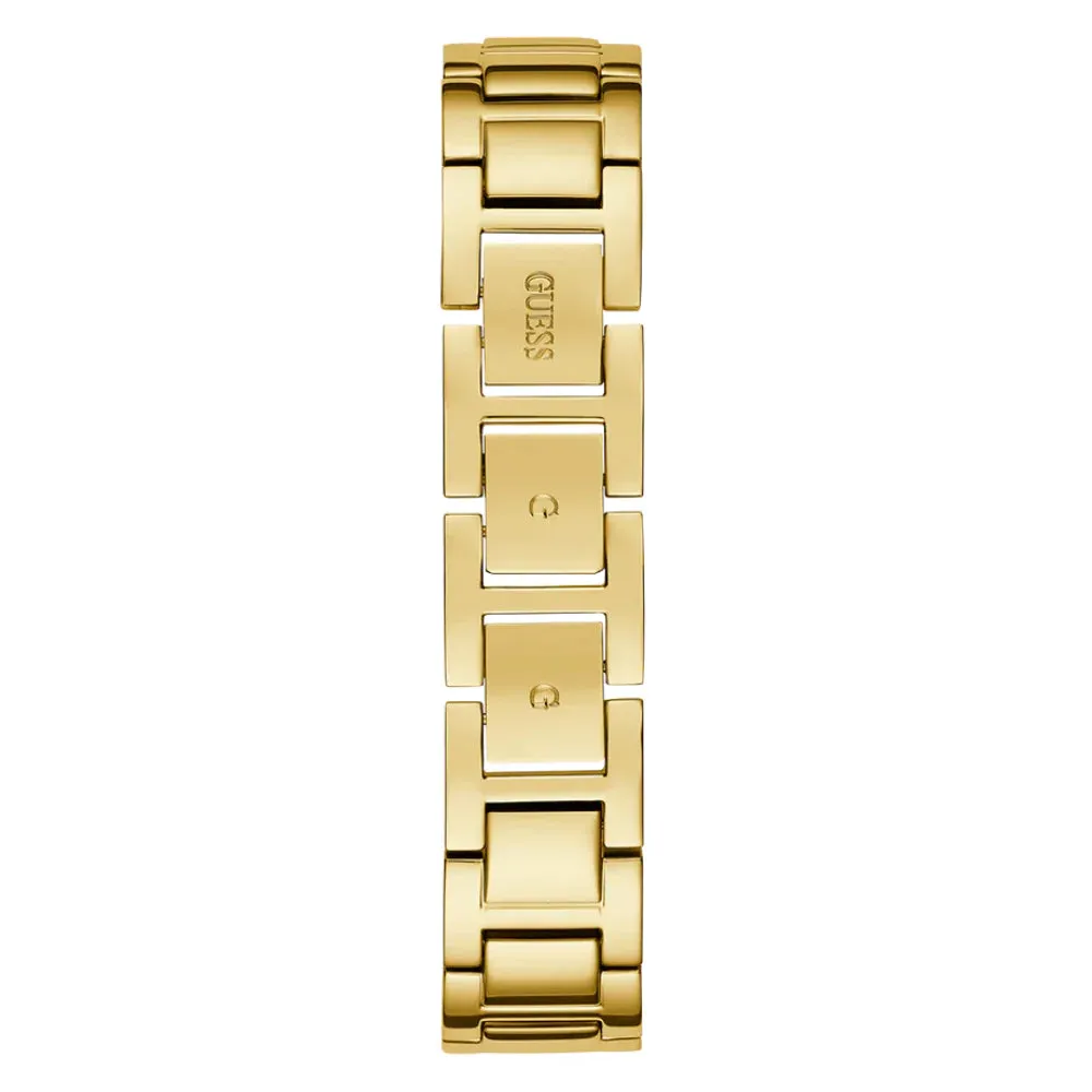 Guess Runaway Gold Tone Stainless Steel Strap Ladies Watch GW0603L2