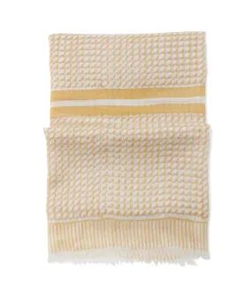 Heritage Scarf in Lemon Tile