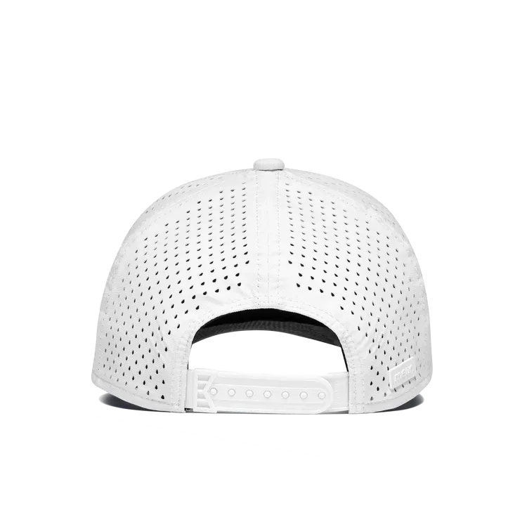 Hydro Odyssey Stacked Hat- White- Melin