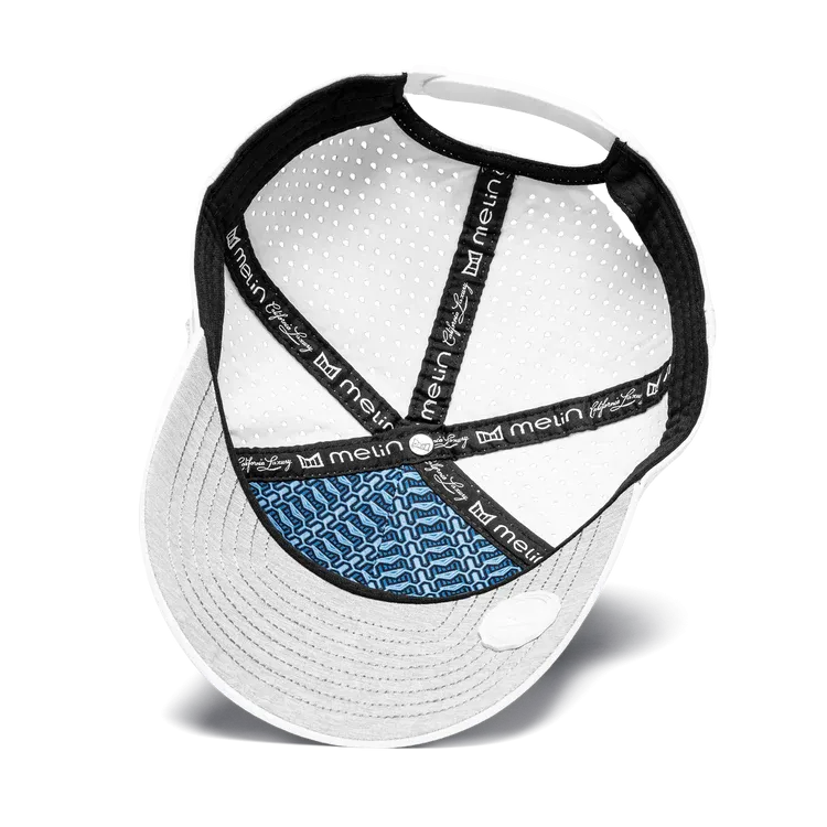 Hydro Odyssey Stacked Hat- White- Melin