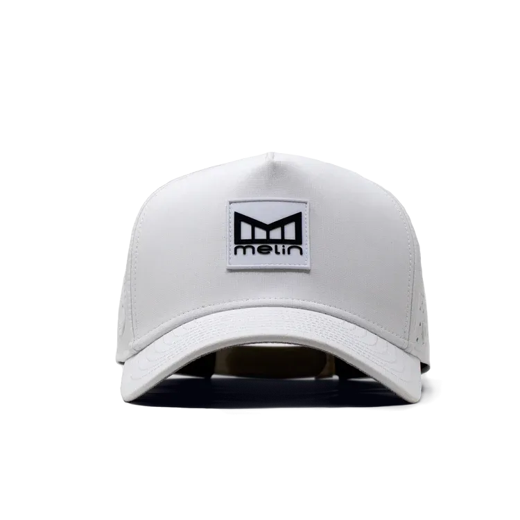 Hydro Odyssey Stacked Hat- White- Melin