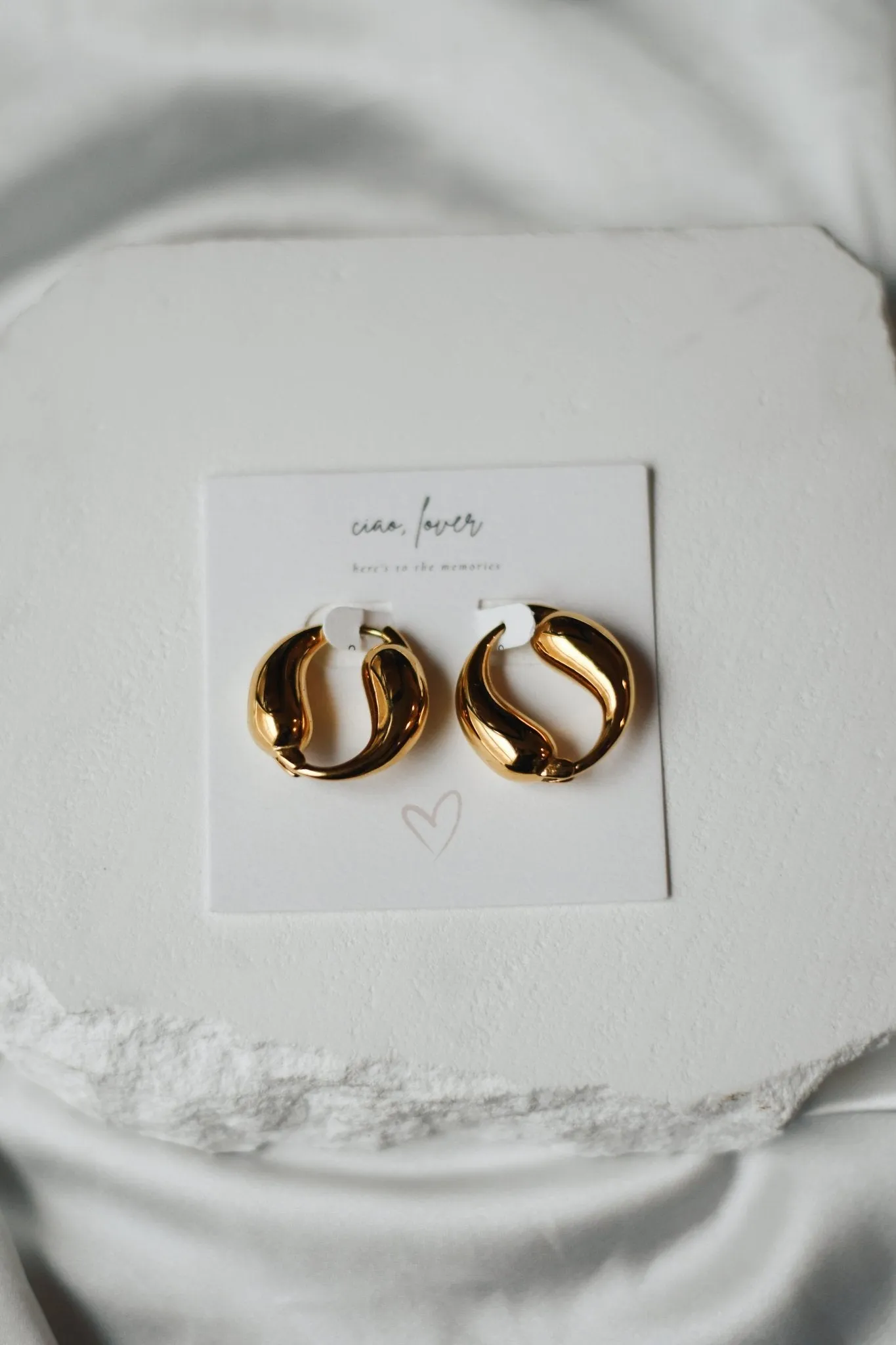 Intertwined - Hoop Earrings