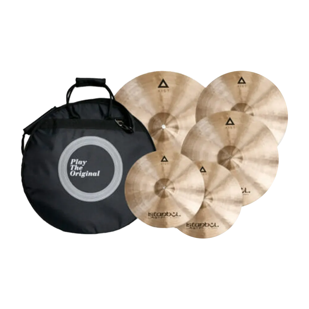 Istanbul Agop XIST Cymbal Box Set   Deluxe Bag (14"/16"/20" 18")