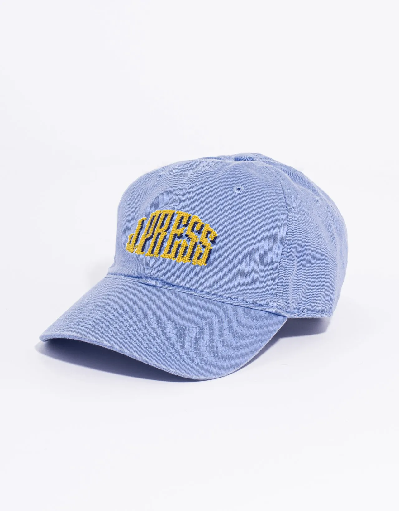 Light Blue J.Press Needlepoint Cap