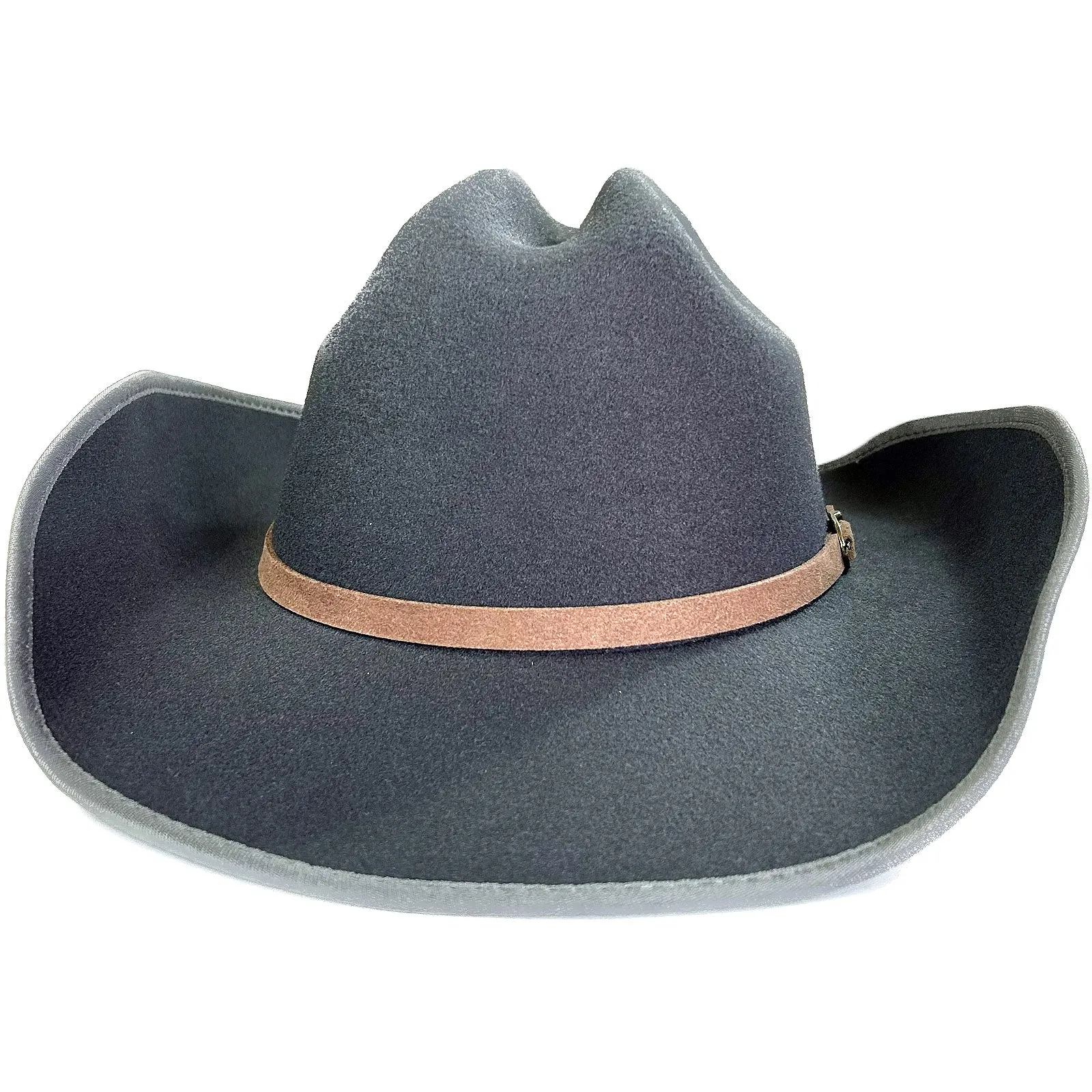 Kid's Charcoal Ultra Felt Western Cowboy Hat