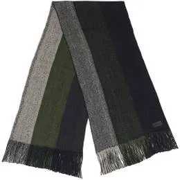 King Striped Knit Scarf