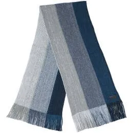 King Striped Knit Scarf