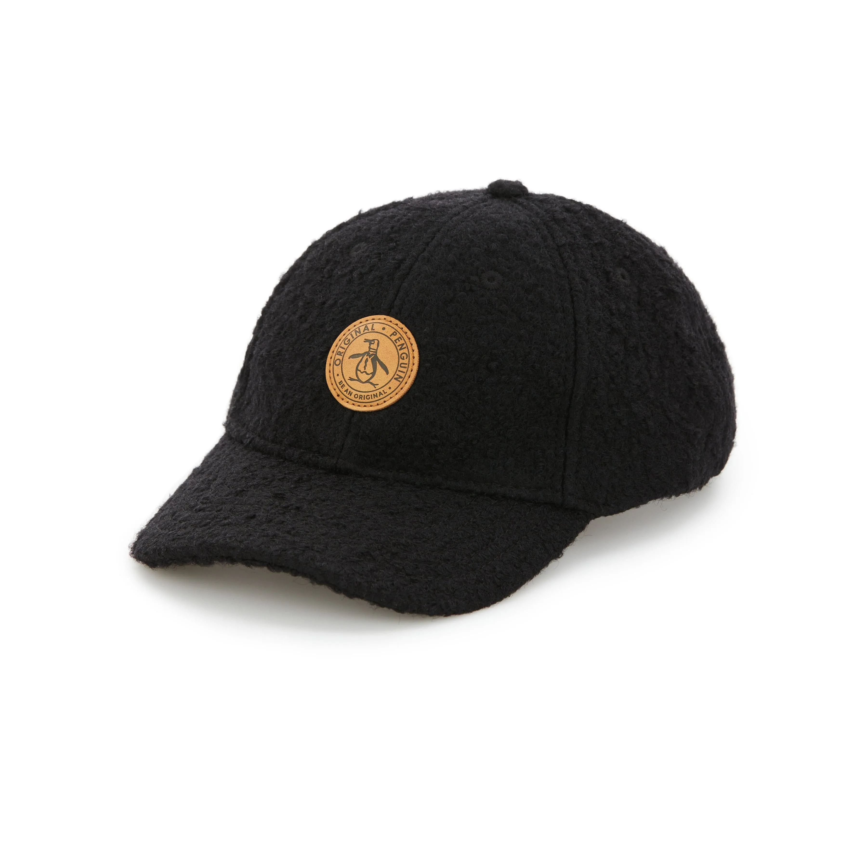 Leather Patch Baseball Cap