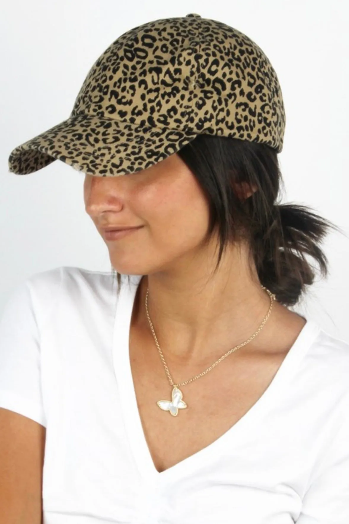 Leopard Print Hat