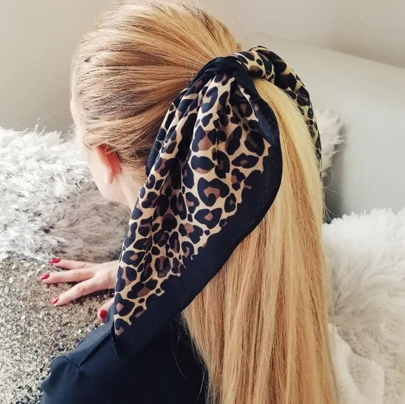 Leopard Print Scarf