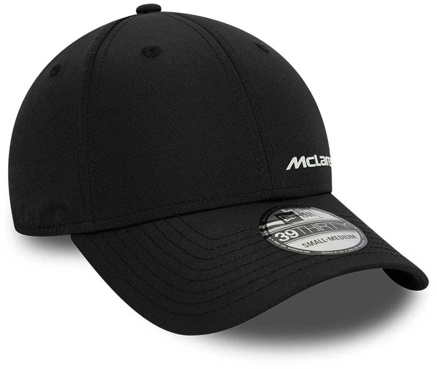 McLaren Automotive New Era 39Thirty Flawless Black Stretch Fit Team Cap