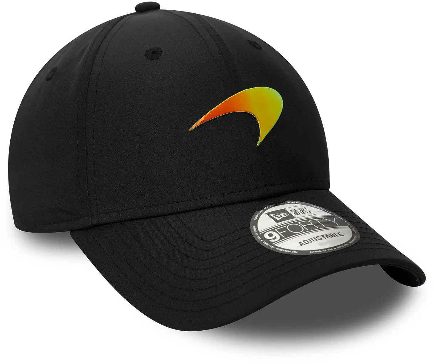 McLaren Automotive New Era 9Forty Iridescent Logo Black Team Cap