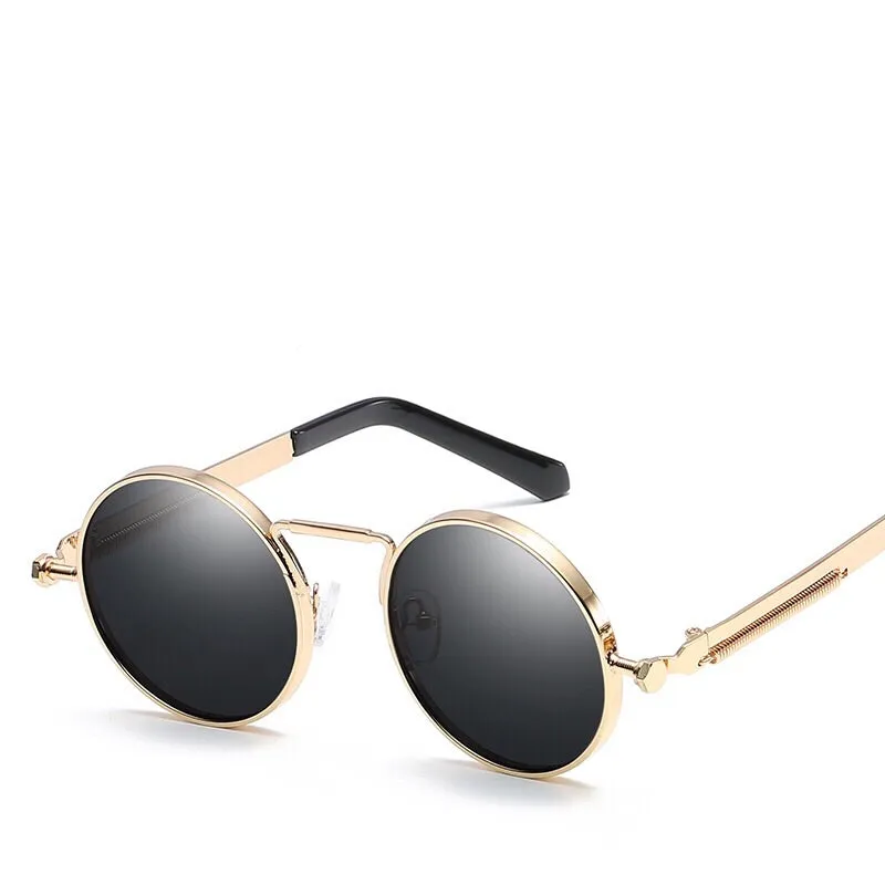 MEDIVALE BLACK LENS WITH GOLD FRAME