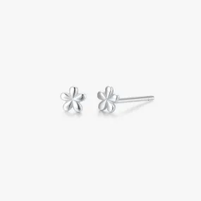 Mini Floral 2.0 Studs in Silver