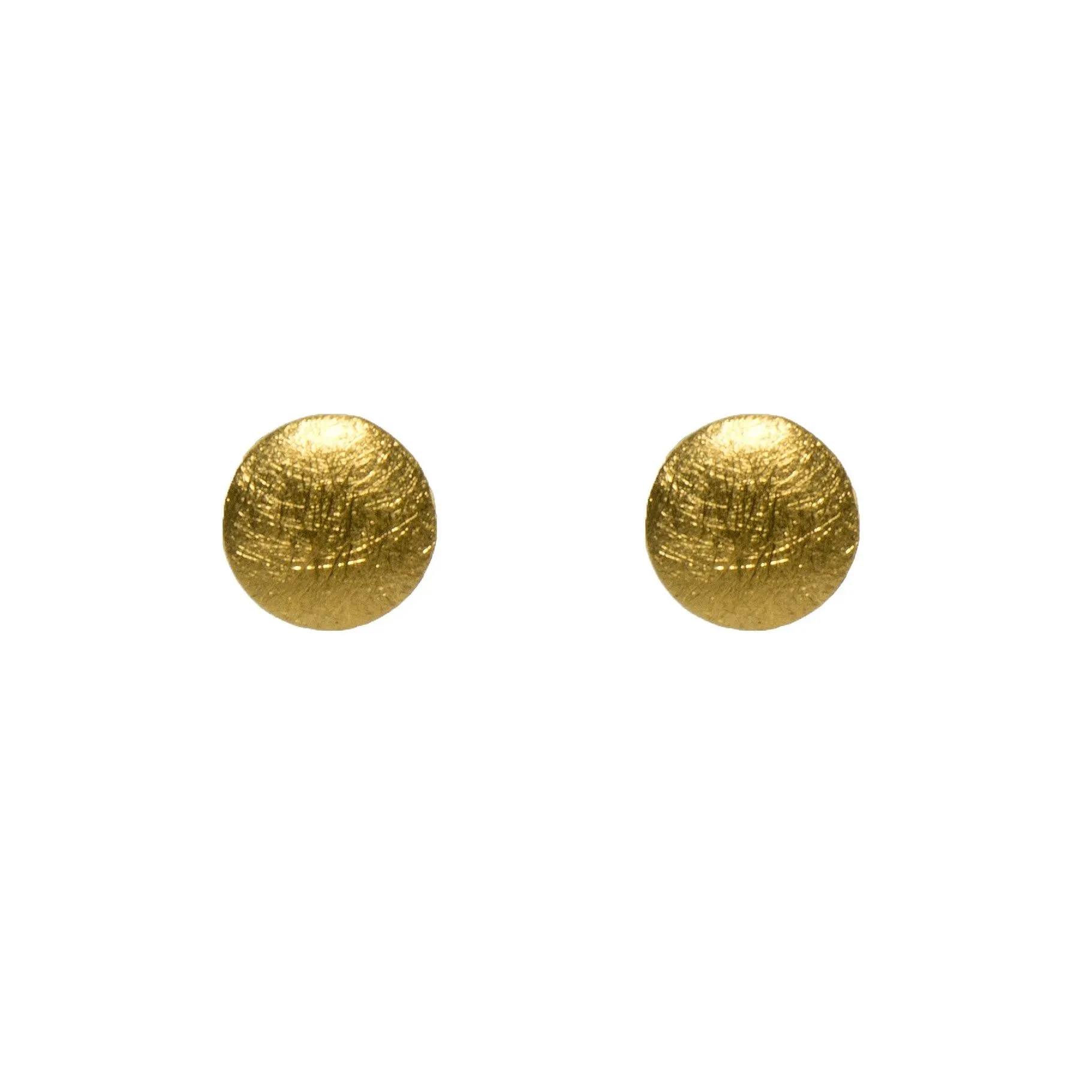 Moon Earrings 24K Fair Trade Gold Vermeil