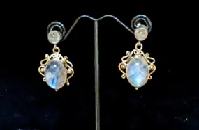 Mystical Moonstone Earrings