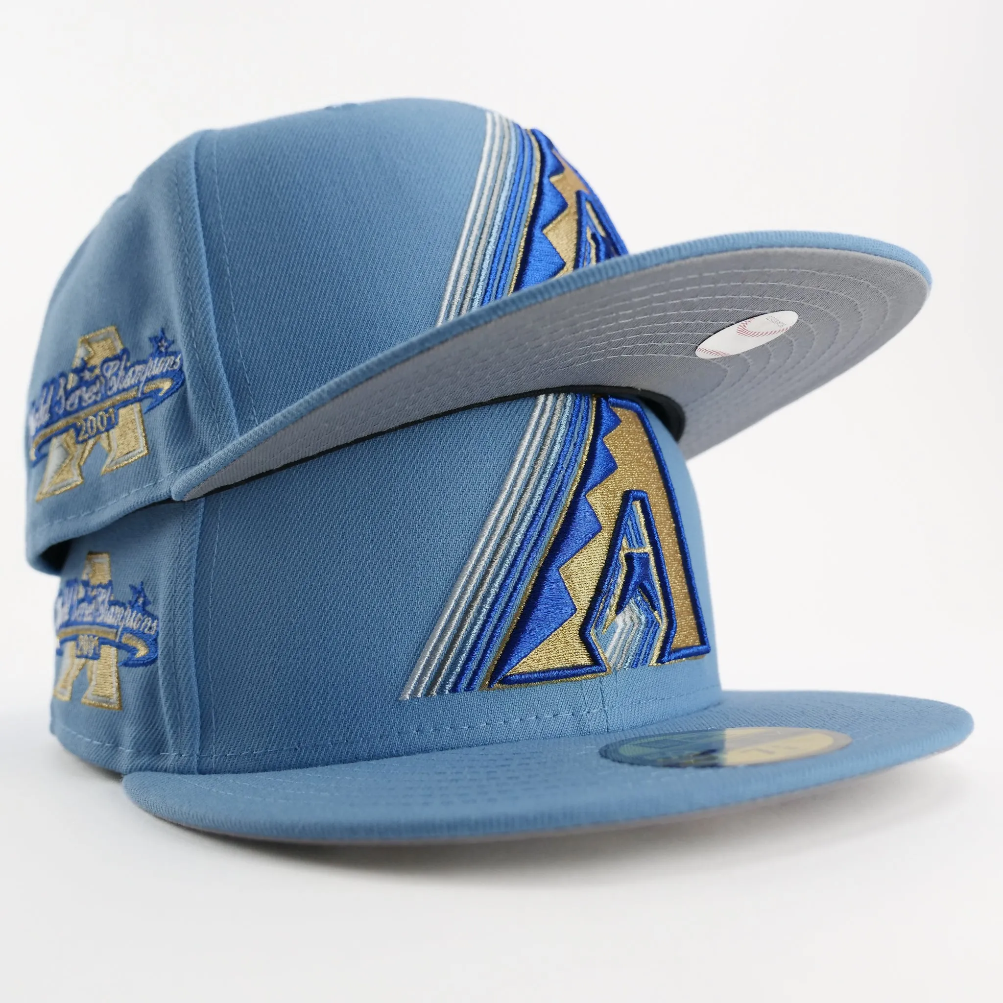 New Era Custom Exclusive Fitted Arizona Diamondbacks 2001 WS Champions Patch