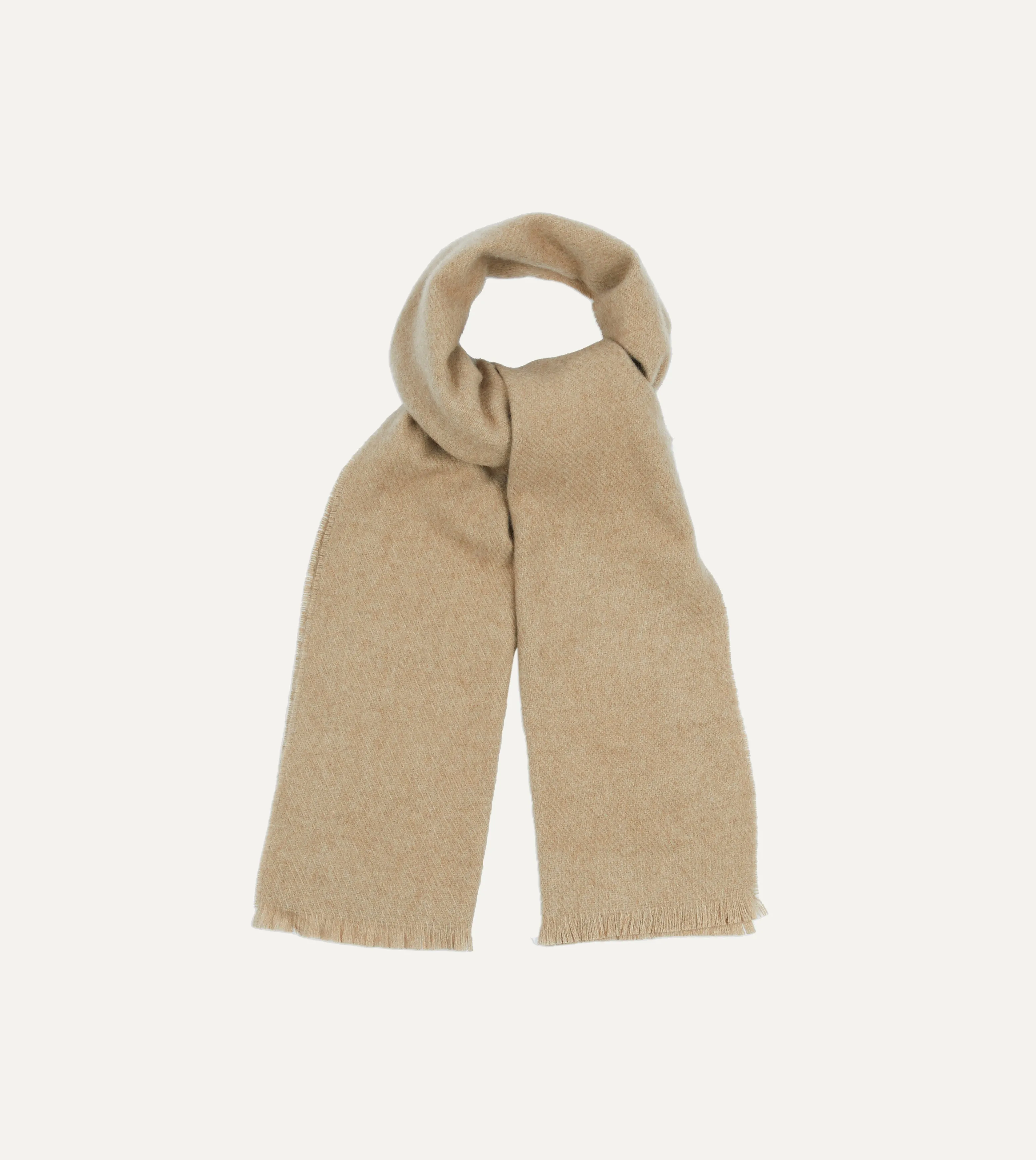 Oatmeal Cashmere Scarf