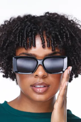 Oversized Square Acetate Sunglasses