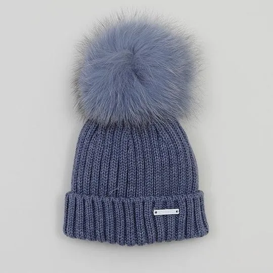 Pangasa Fur Pom Pom Hat