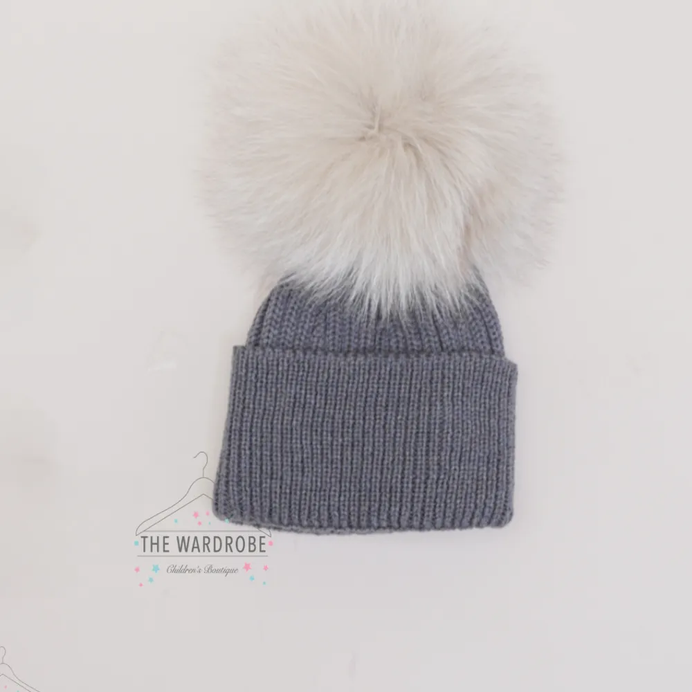 Pangasa Fur Pom Pom Hat