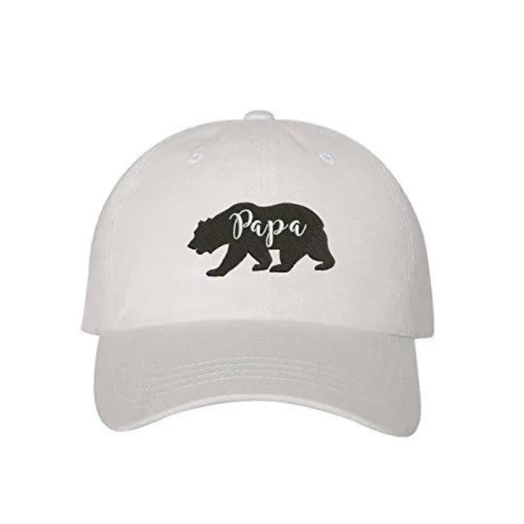 Papa Bear Baseball Hat - Father's Day Hats