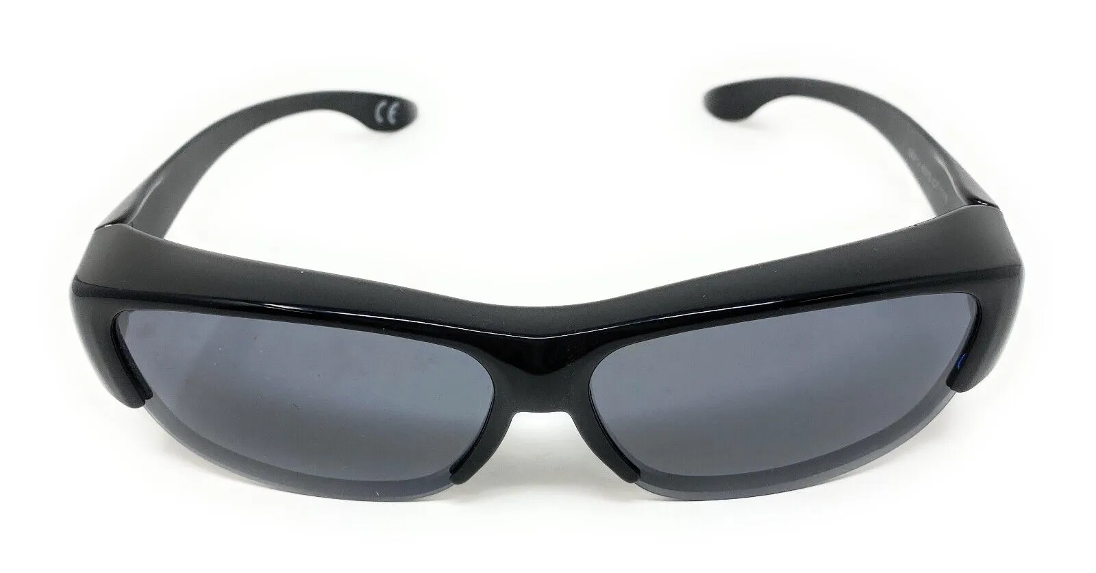 Polarised Sunglasses Optical Covers for Over Spectacles Gloss BLACK 573