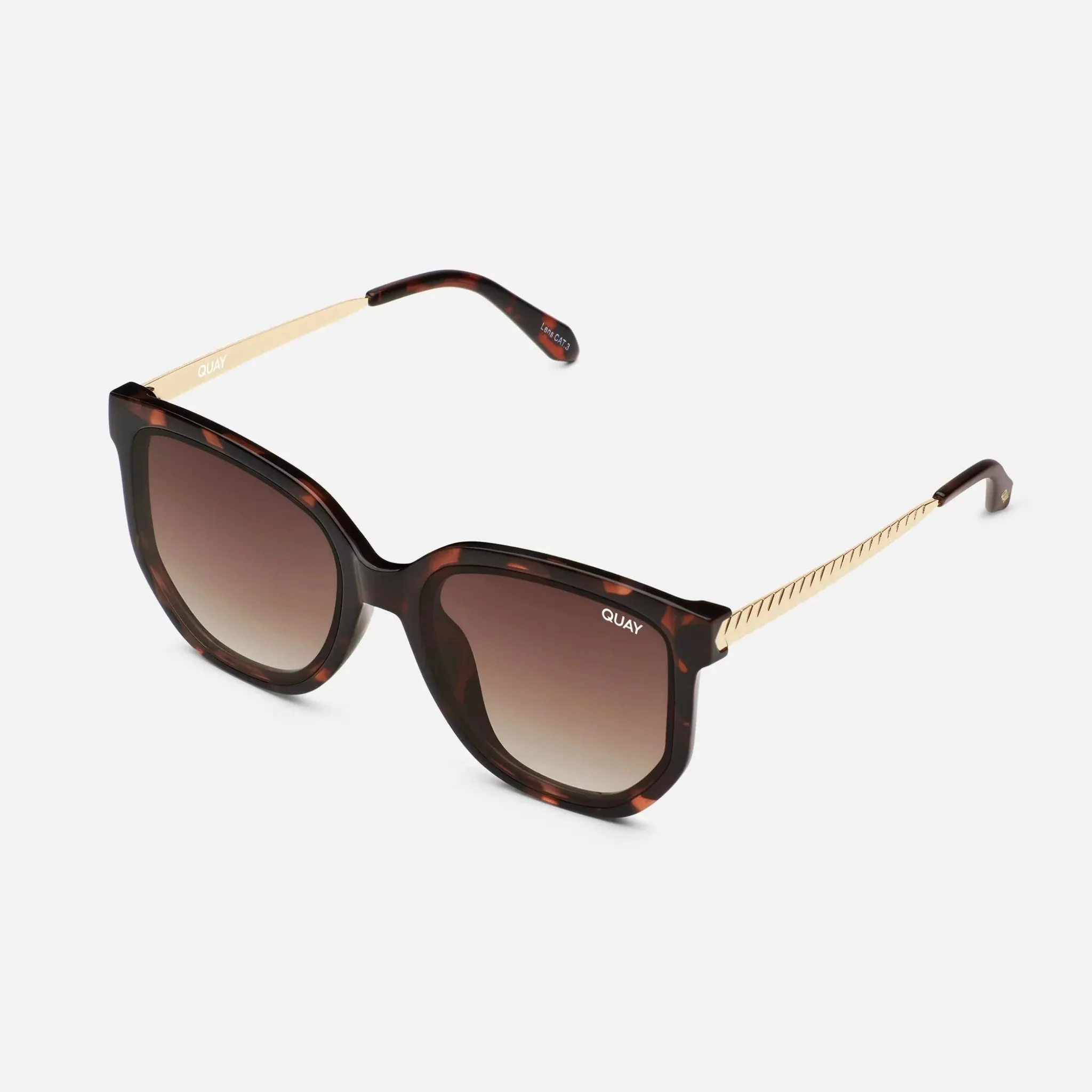 Quay Coffee Run Sunglasses - Tortoise