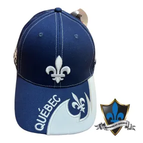 Quebec flag Navy hat.