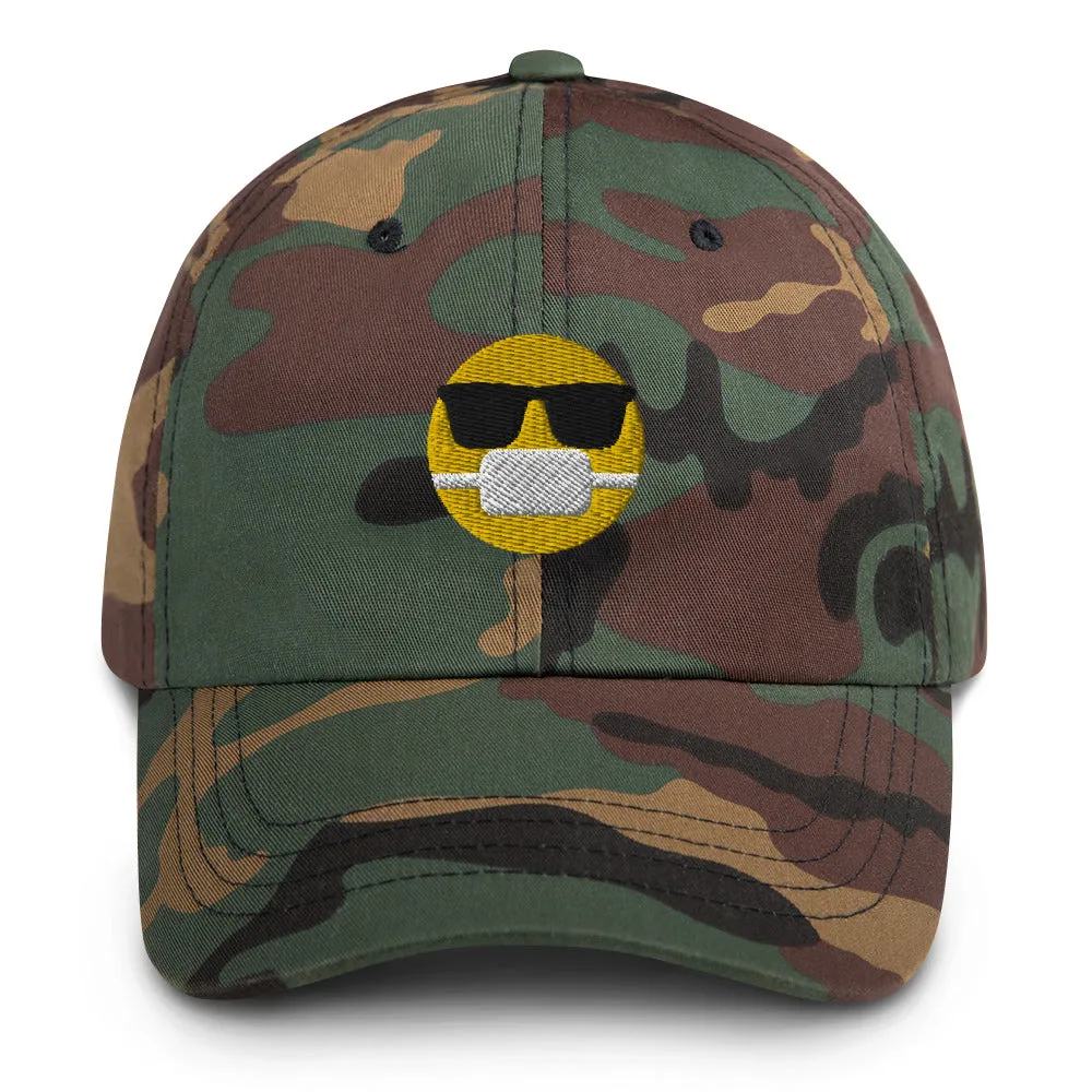 "If You're Reading This You're Too Close" Camouflage Dad Hat