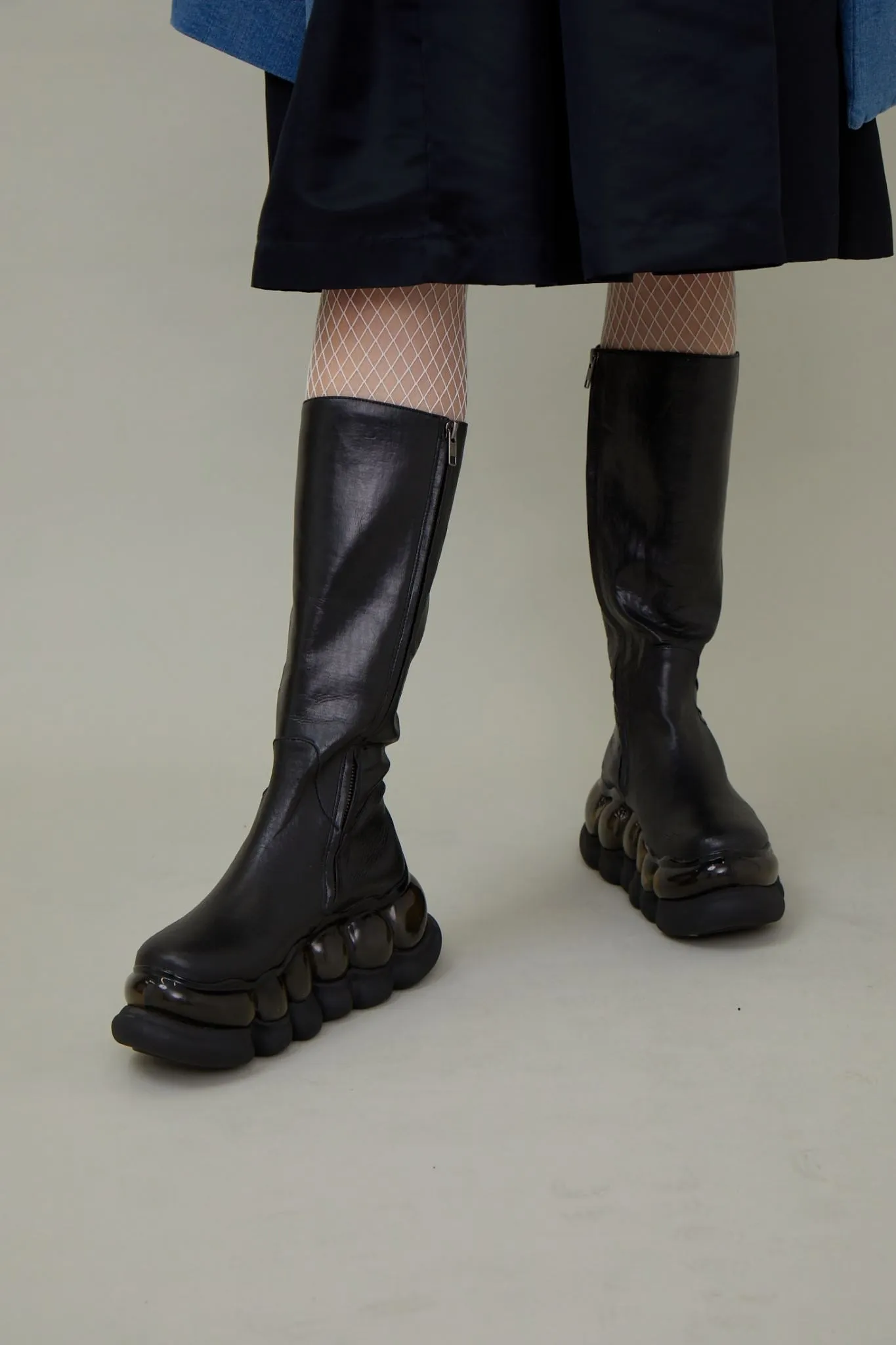 "Jewelry" Ark Long Boots / Black