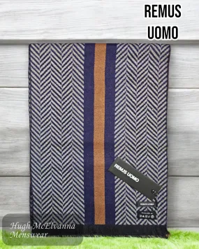 Remus Uomo Men's Striped Scarf - 58567/78