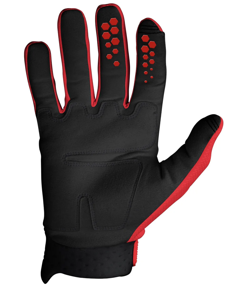 Rival Ascent Glove - Flo Red