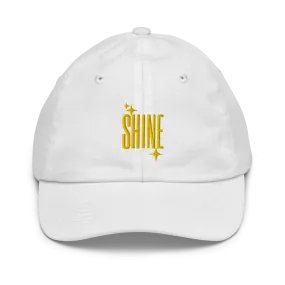 Shine Embroidered Kid's Baseball Cap