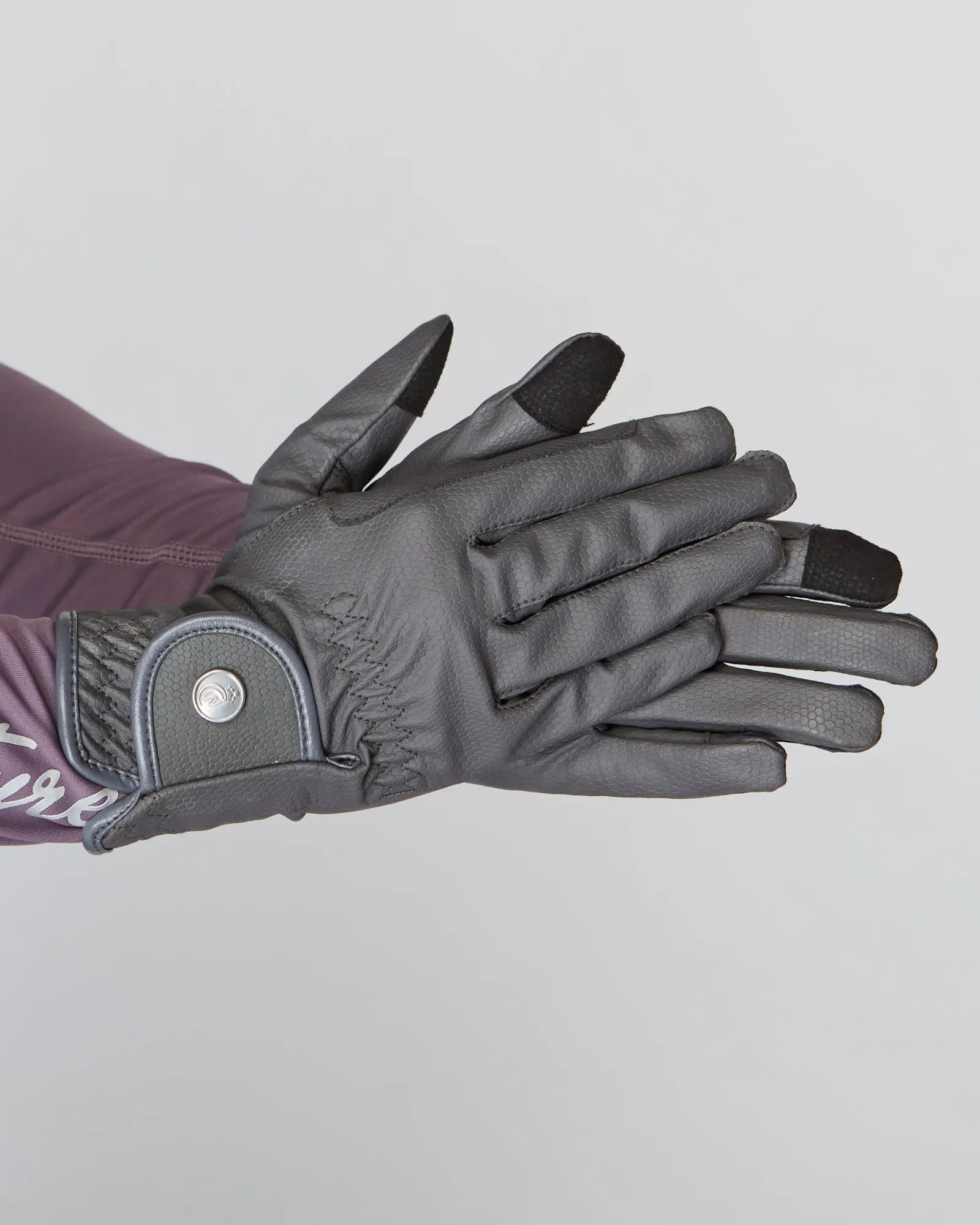 SmartGrip Horse Riding Gloves - GREY