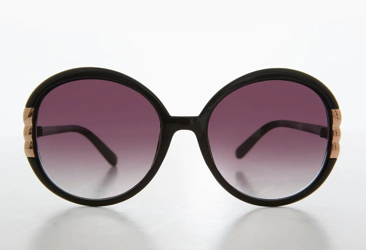 Sunglass Museum - Large Round Retro Sunglasses