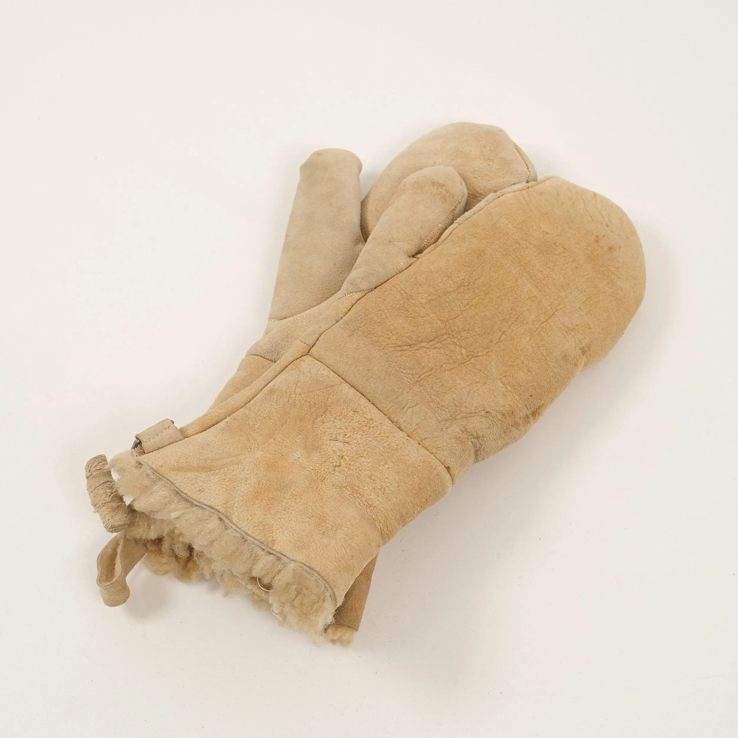 SWISS FUR LINED MITTEN