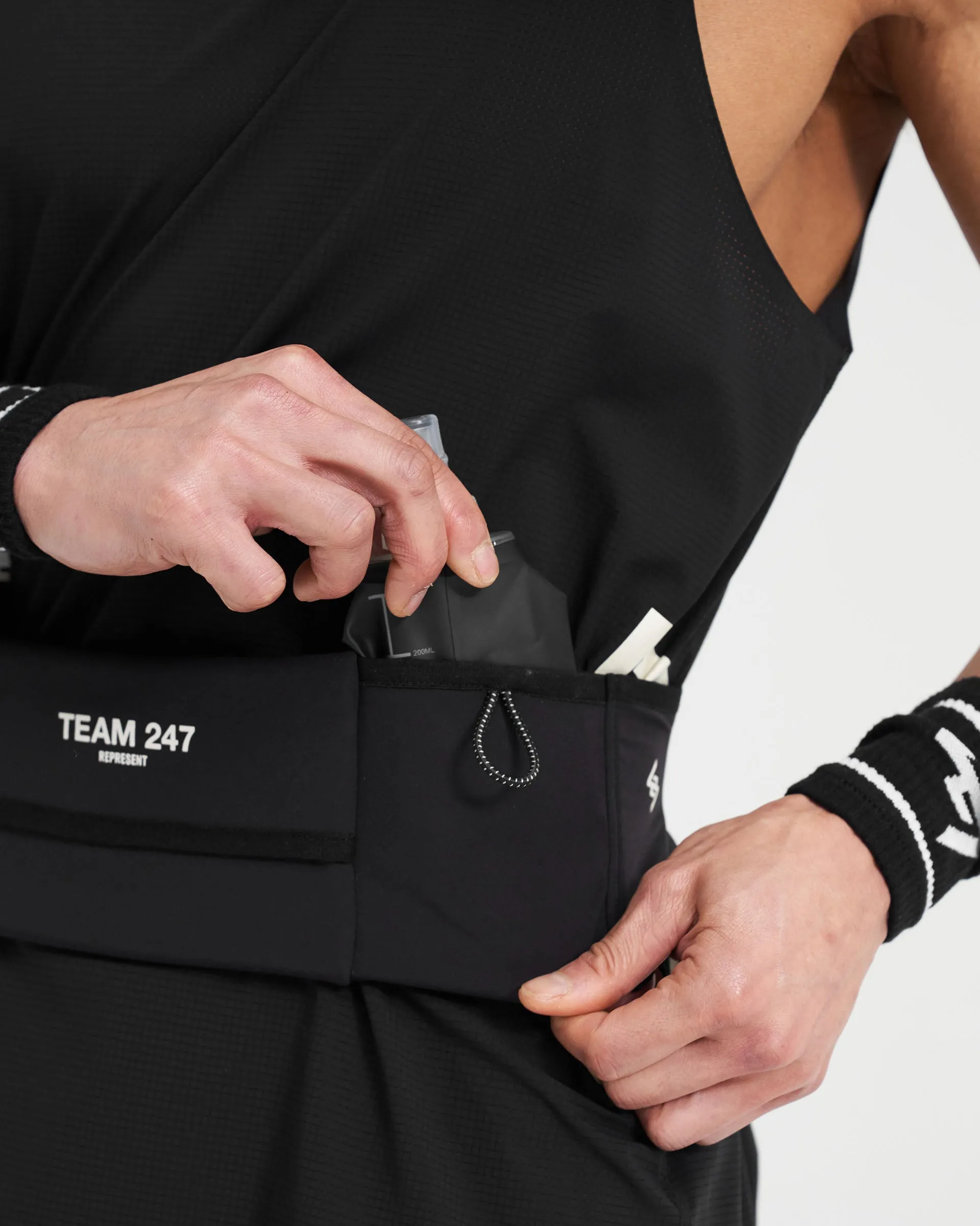 Team 247 Hydration Belt - Black